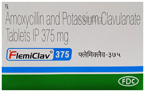 Flemiclav 375 Tablet image