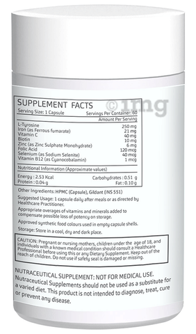 GreenOpia Naturals Biotin Capsule image