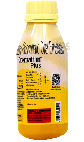 Cremaffin Plus  Syrup Refreshing Sugar Free image