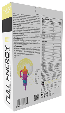 QNT Full Energy Powder Pineapple 2