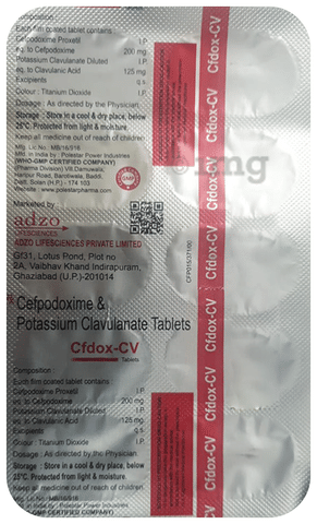 Cfdox-CV Tablet image Cfdox-CV Tablet image