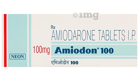 Amiodon 100mg Tablet image