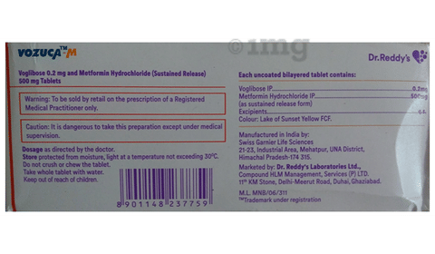 Vozuca-M Tablet SR image