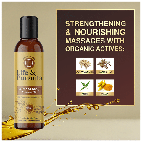 Life and pursuits baby massage best sale oil