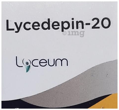 Lycedepin 20 Tablet image Lycedepin 20 Tablet image