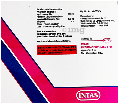 Megamentin 625 Tablet image