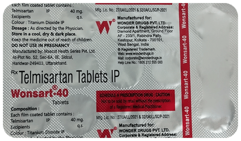 Wonsart 40 Tablet