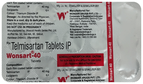 Wonsart 40 Tablet image