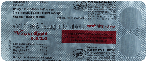 Vogli-Rapid 0.3/2.0 Tablet