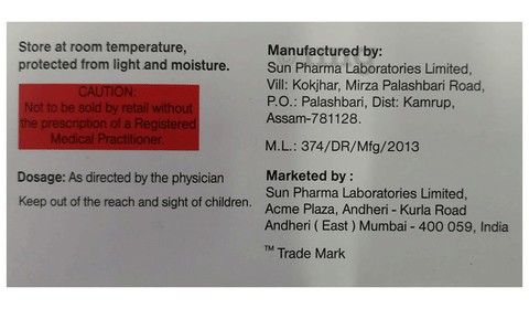 Sitared 25mg Tablet image