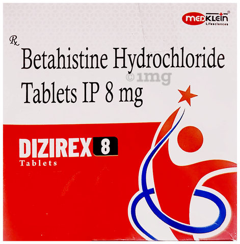 Dizirex 8 Tablet image Dizirex 8 Tablet image