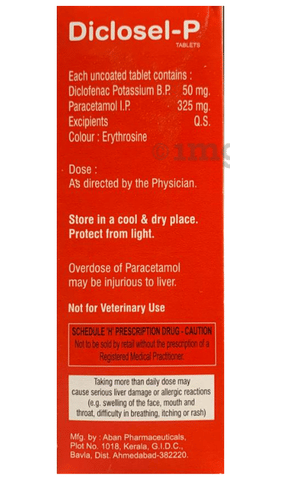 Diclosel-P Tablet image