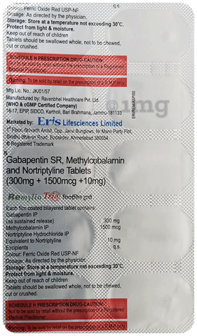 Remylin Trio Tablet SR 1