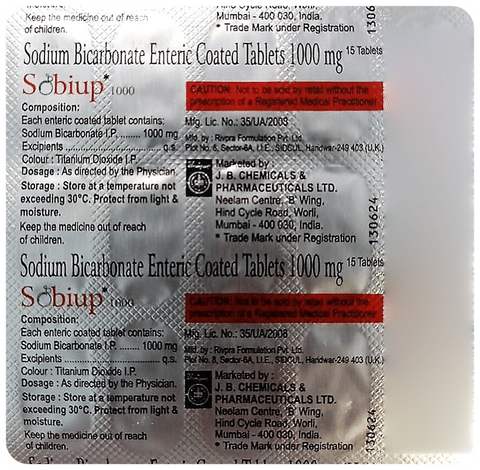 Sobiup 1000 Tablet image