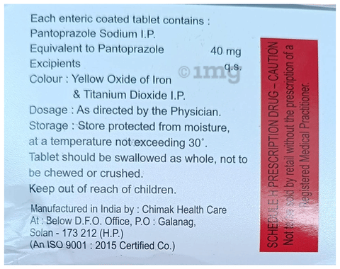 Plevypan 40 Tablet image Plevypan 40 Tablet image