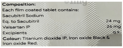 Saculysin 24mg/26mg Tablet image Saculysin 24mg/26mg Tablet image