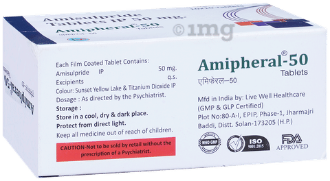 Amipheral 50mg Tablet image