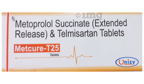 Metcure-T 25 Tablet ER image Metcure-T 25 Tablet ER image