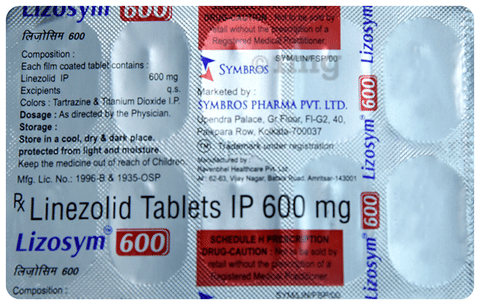 Lizosym 600 Tablet image