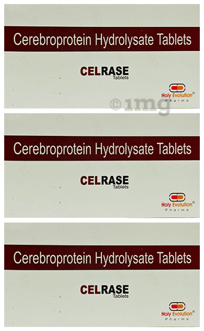 Celrase Cerebroprotein Tablet (10 Each) image Celrase Cerebroprotein Tablet (10 Each) image