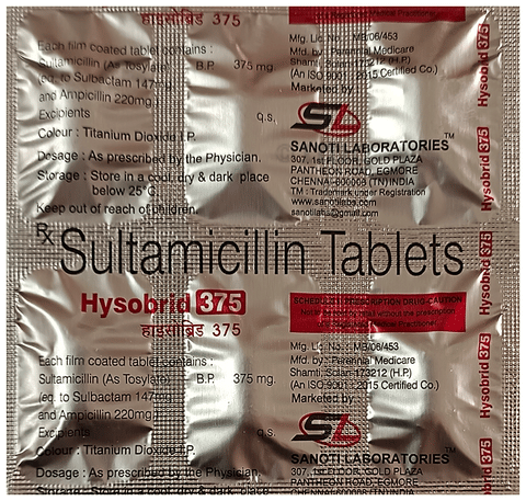 Hysobrid 375 Tablet image