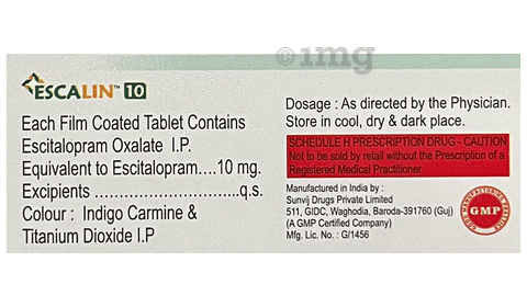 Escalin 10 Tablet image