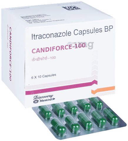 Candiforce 100mg Capsule image Candiforce 100mg Capsule image