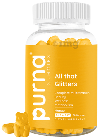 Purna Multivitamin Mango Gummies image Purna Multivitamin Mango Gummies image