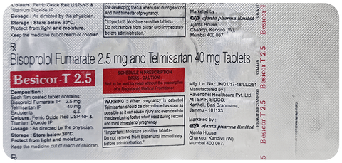 Besicor-T 2.5 Tablet image Besicor-T 2.5 Tablet image