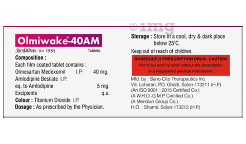Olmiwake 40AM Tablet