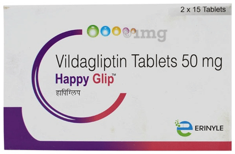 Happyglip 50mg Tablet image Happyglip 50mg Tablet image