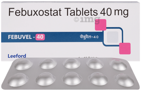 Febuvel 40mg Tablet image Febuvel 40mg Tablet image