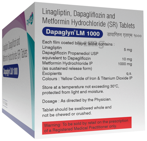 Dapaglyn LM 1000 Tablet SR image