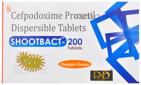 Shootbact 200 Tablet DT Pineapple image