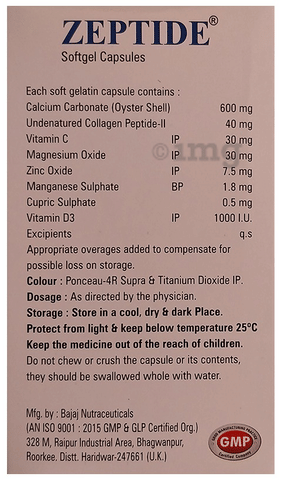 Zeptide Softgel Capsule image Zeptide Softgel Capsule image