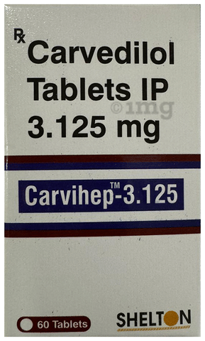 Carvihep 3.125 Tablet image Carvihep 3.125 Tablet image