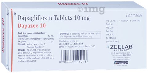 Dapazee 10 Tablet image Dapazee 10 Tablet image