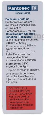 Pantosec IV Injection image Pantosec IV Injection image