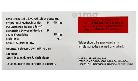 Flubeta 10 Tablet SR image