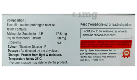 Metwin XL 50 Tablet image
