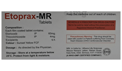 Etoprax-MR Tablet image