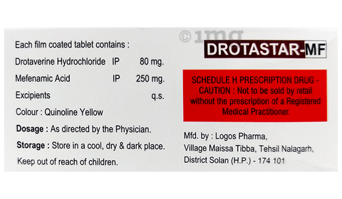 Drotastar-MF Tablet image