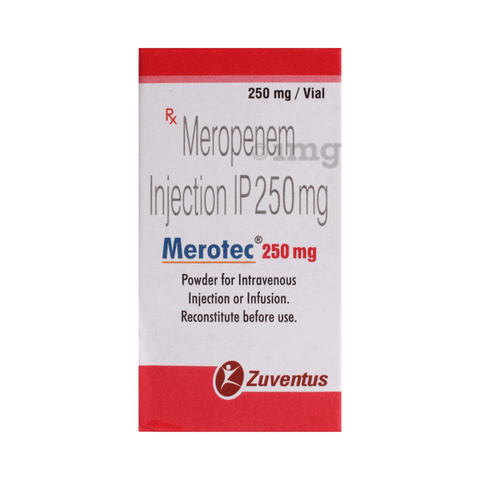Merotec 250mg Injection image Merotec 250mg Injection image