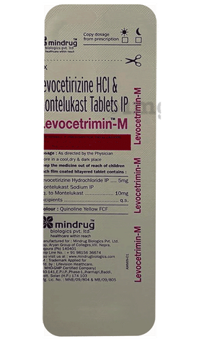 Levocetrimin-M Tablet image