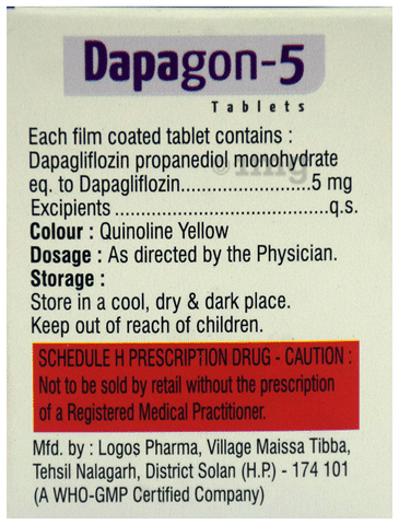 Dapagon 5 Tablet