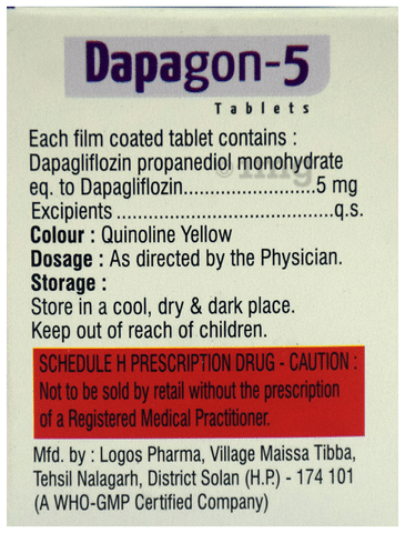 Dapagon 5 Tablet image Dapagon 5 Tablet image