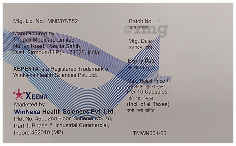 Xepenta-DSR Capsule image