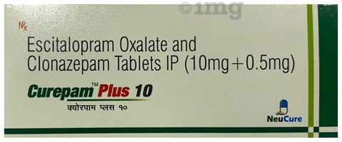 Curepam Plus 0.5mg/10mg Tablet