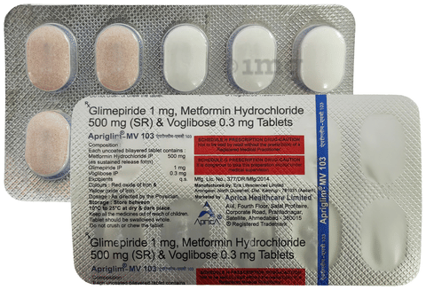 Apriglim-MV 103 Tablet SR image