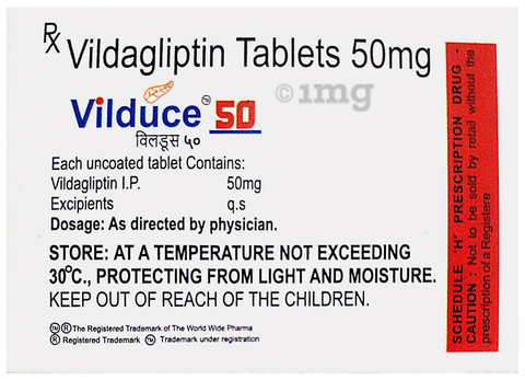 Vilduce 50 Tablet image